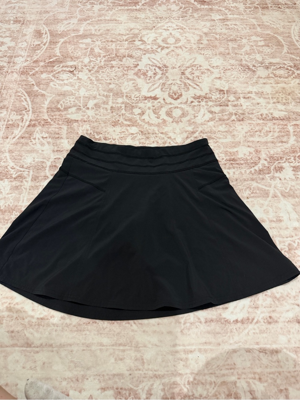 Athleta Black Circle Skater Skirt